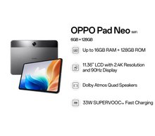 Load image into Gallery viewer, OPPO Pad NEO WiFi 6GB+128GB Ansuran
